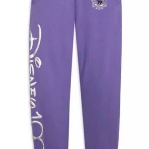 Disney's Mickey Mouse Disney100 Celebration Jogger Bottoms | XXL | Purple
